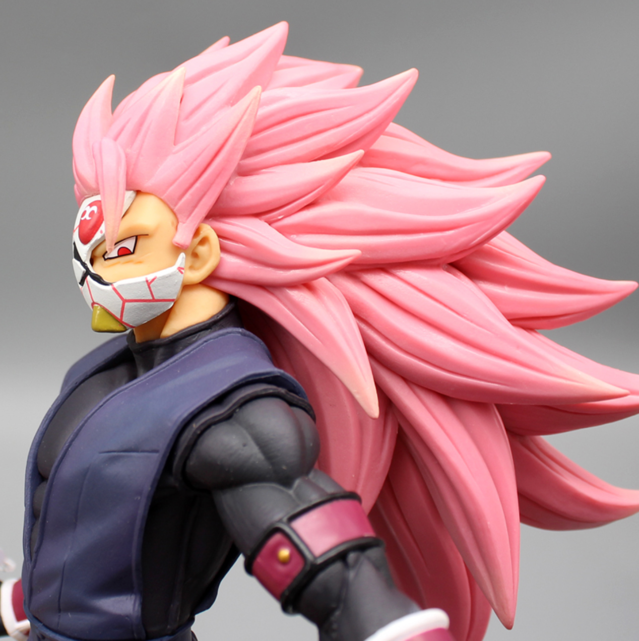 Black Goku Super Saiyan with Power Sword Light Effect 24 CM
