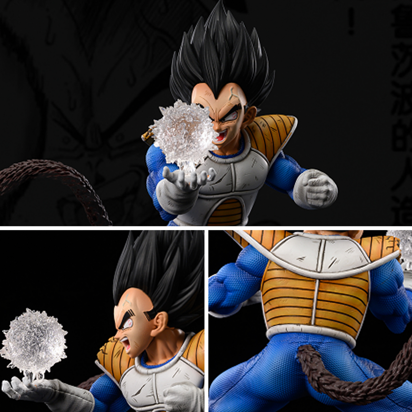 Dragon Ball Z Prince Vegeta Evil Smile 17CM
