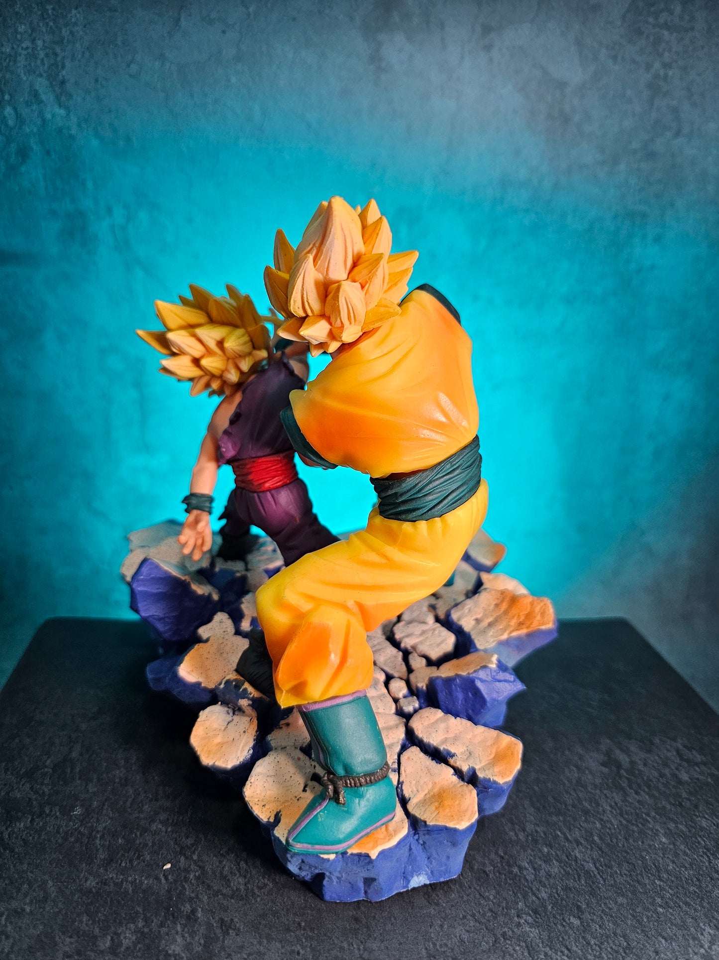 Dragon Ball Famous Scene Goku & Gohan Fighting 16 CM