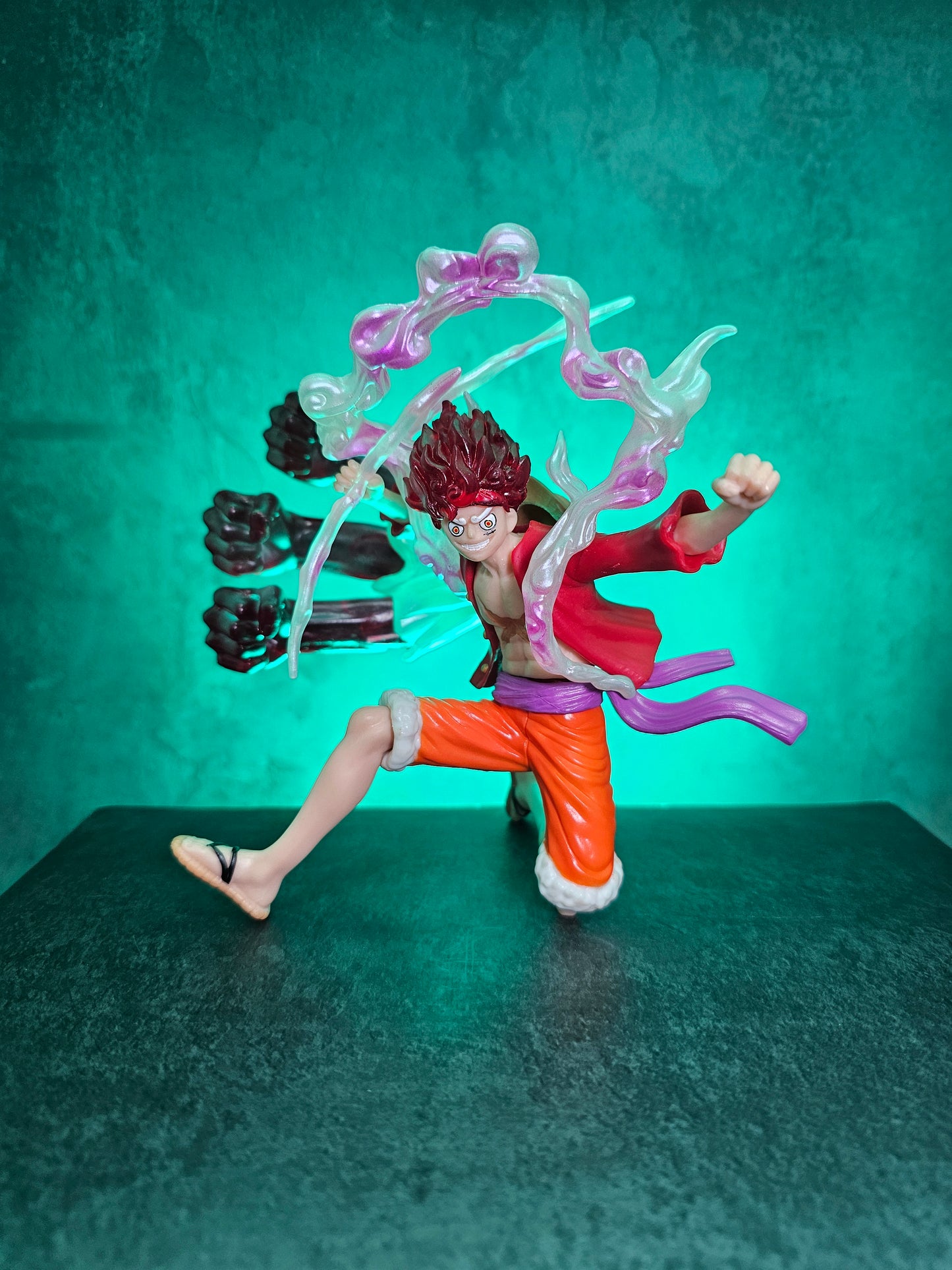 One Piece Monkey D Luffy Battle Action Figure 16 CM