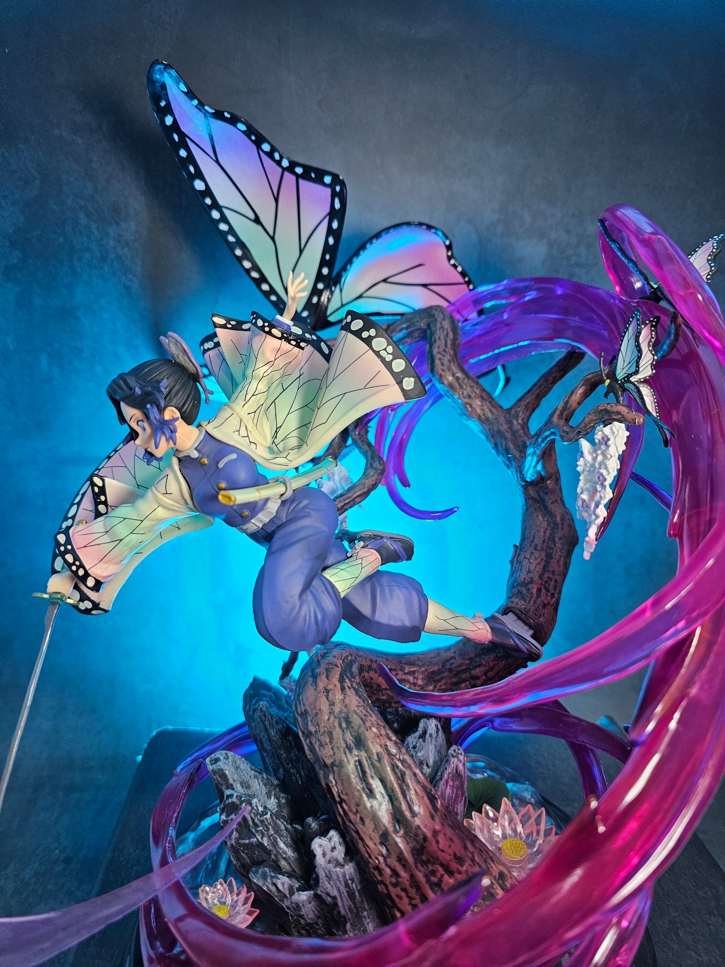 Demon Slayer Shinobu Kocho Butterfly Moth Action Figure 36 CM