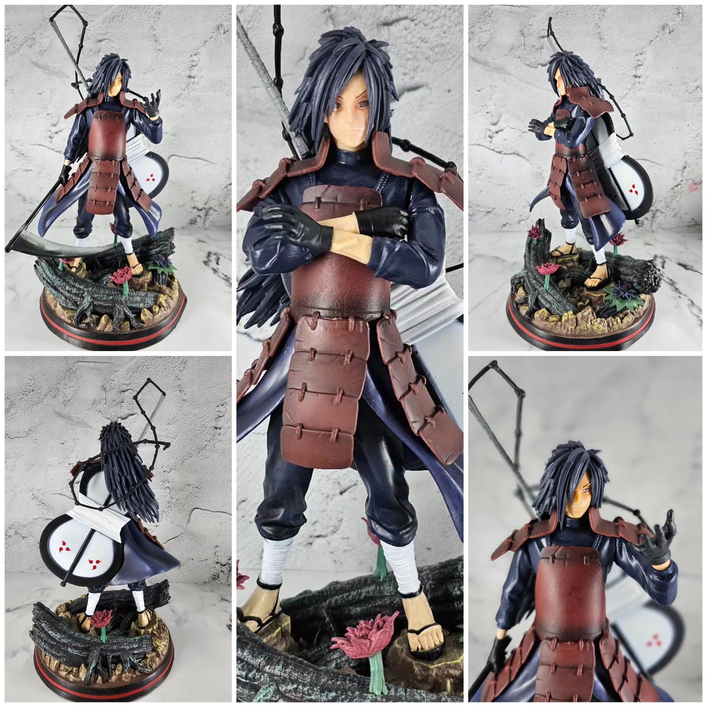 Madara Uchiha Action figure with 2 Extra Hands 30CM.