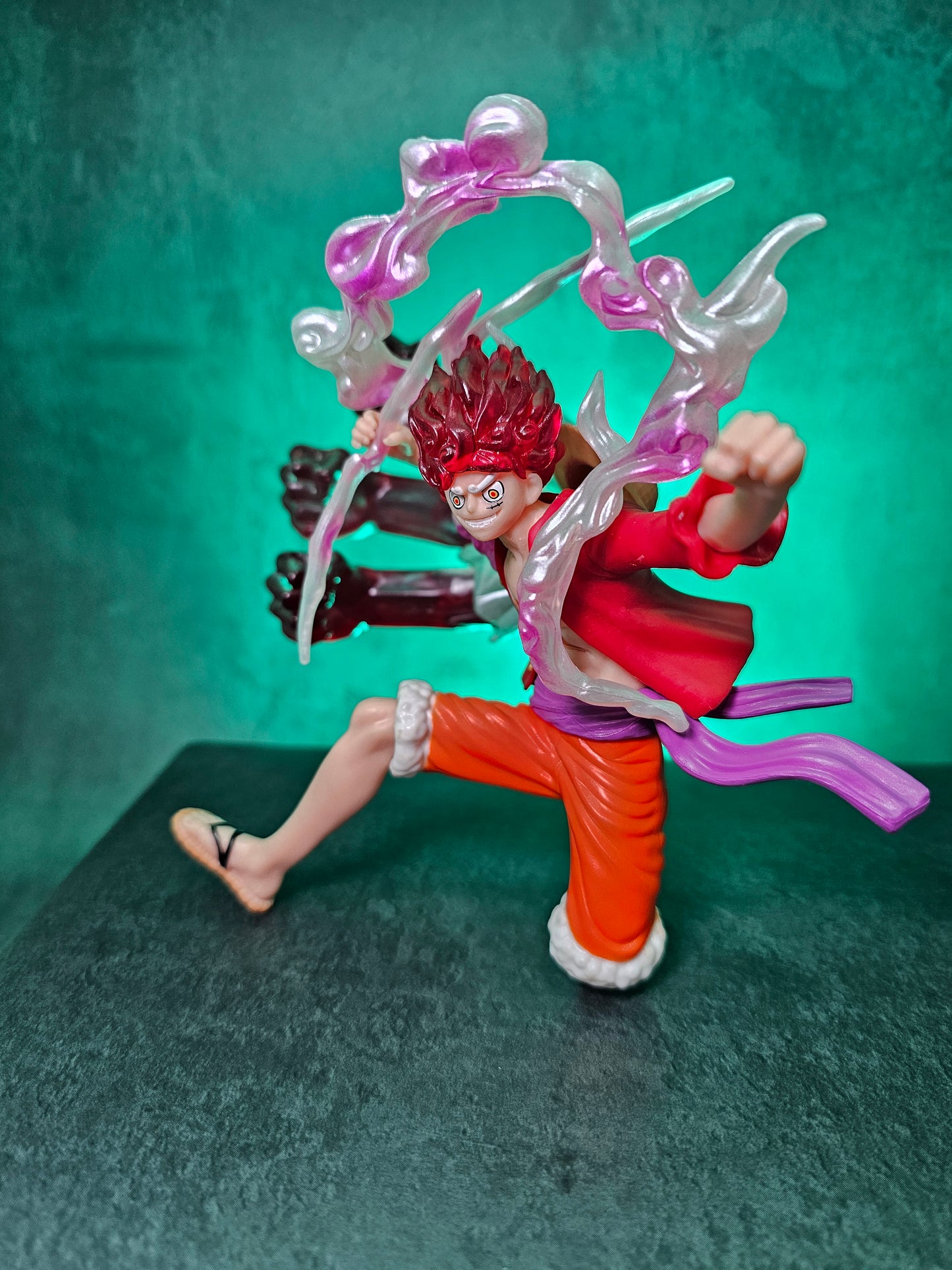 One Piece Monkey D Luffy Battle Action Figure 16 CM