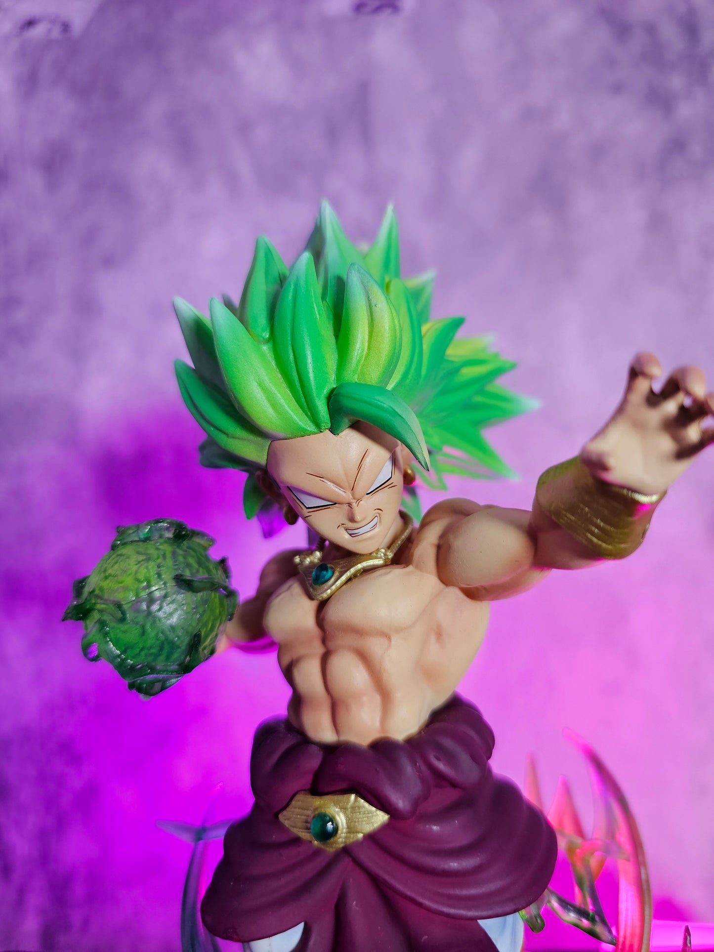 Dragon Ball Z Super Saiyan Broly & Small Broly 19 CM
