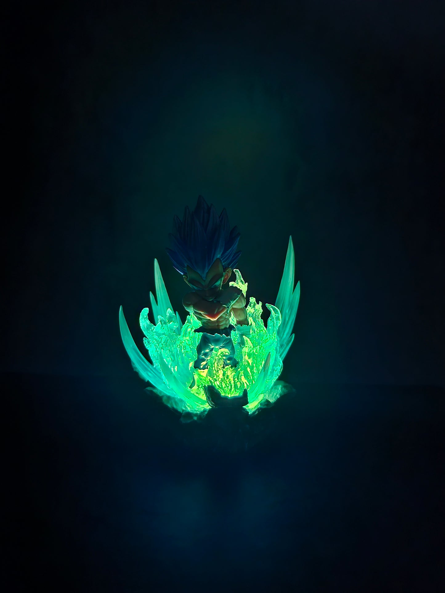 Dragon Ball Son Goku & Prince Vegeta Light Effect Action Figure 10 CM