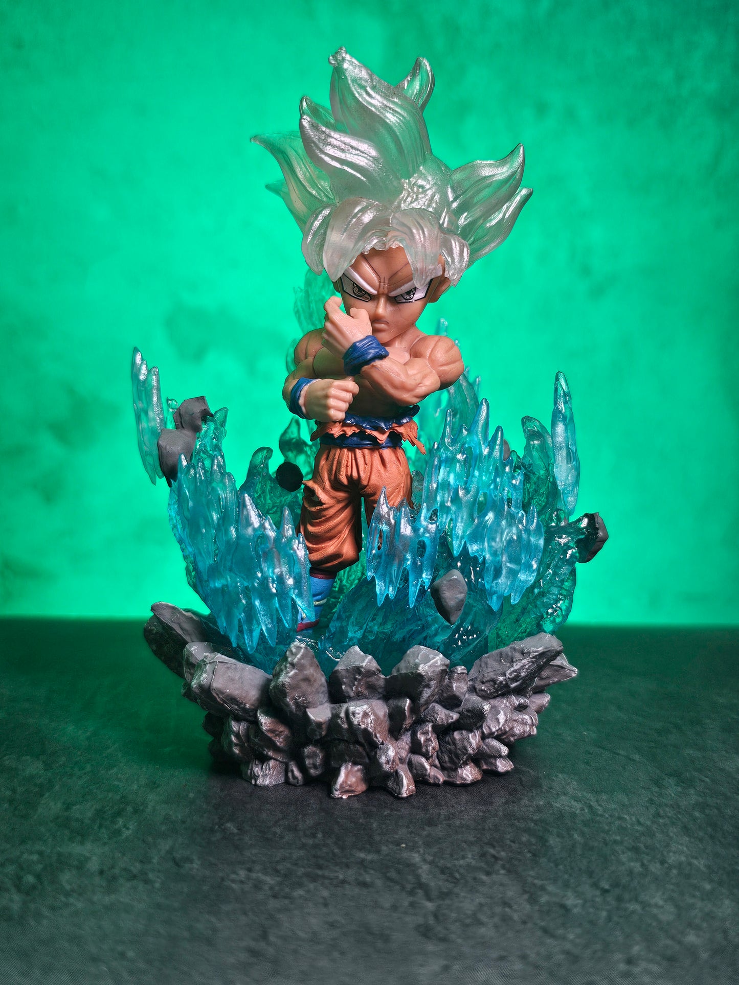 Dragon Ball Son Goku & Prince Vegeta Light Effect Action Figure 10 CM