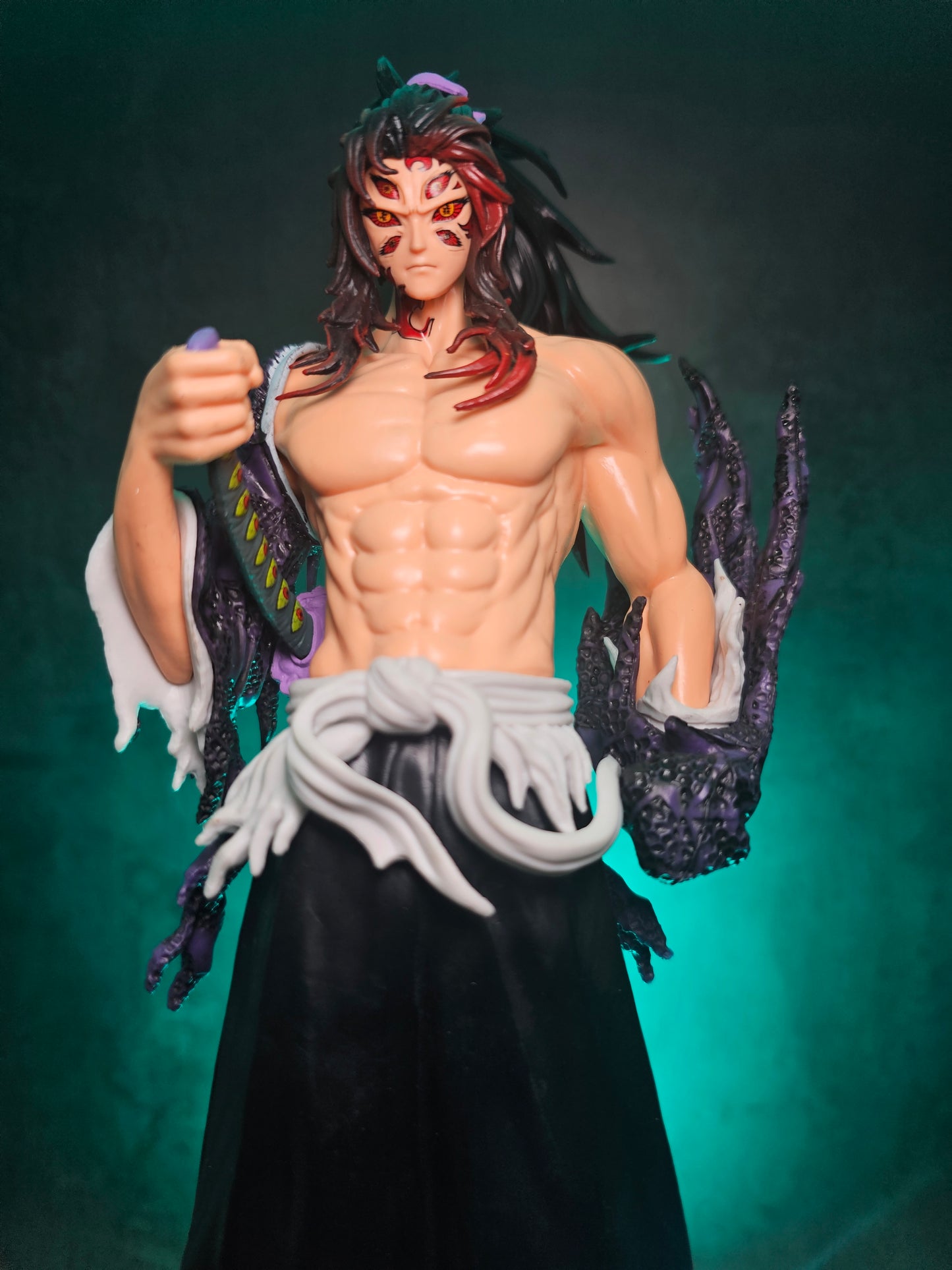 Demon Slayer Kisatsutai Series Kokushibo Upper Moon One Action Figure 30 CM