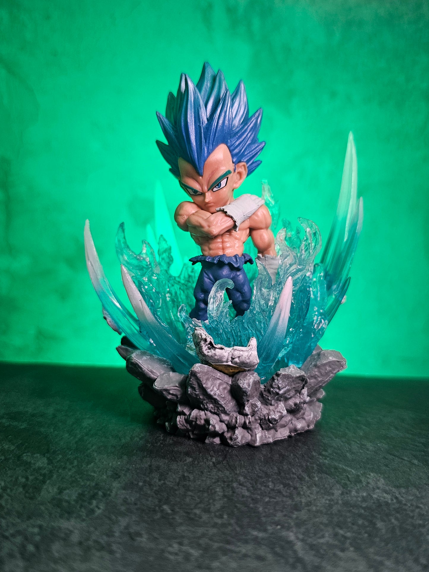 Dragon Ball Son Goku & Prince Vegeta Light Effect Action Figure 10 CM