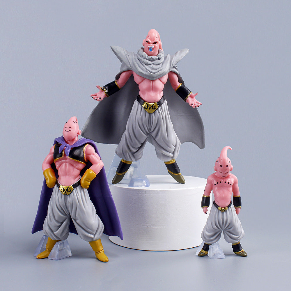 All Variant Majin Buu 8 Pcs Set 3-9Cm
