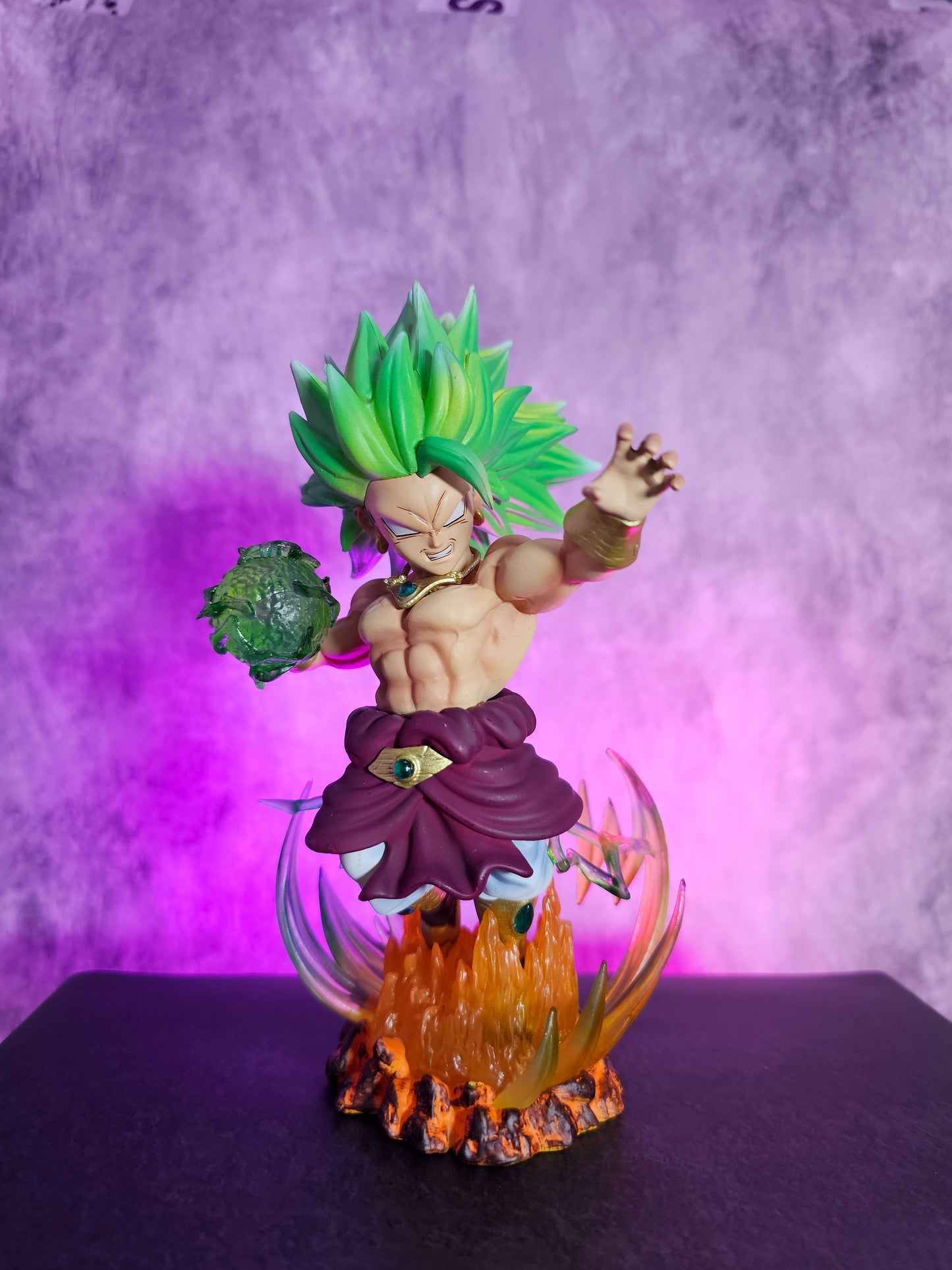 Dragon Ball Z Super Saiyan Broly & Small Broly 19 CM