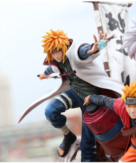Naruto Minato Jiraiya Big Action Figure 41 CM