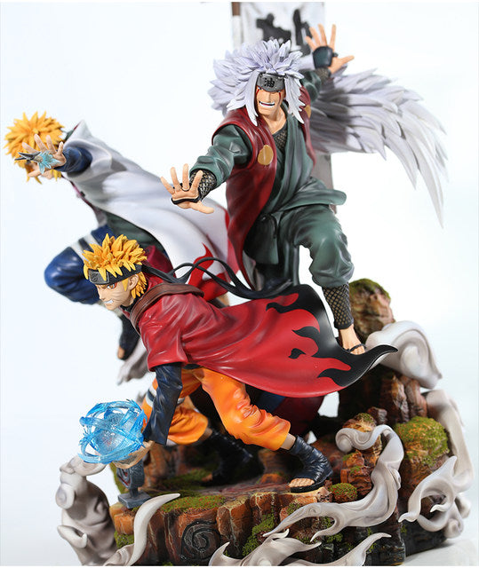 Naruto Minato Jiraiya Big Action Figure 41 CM