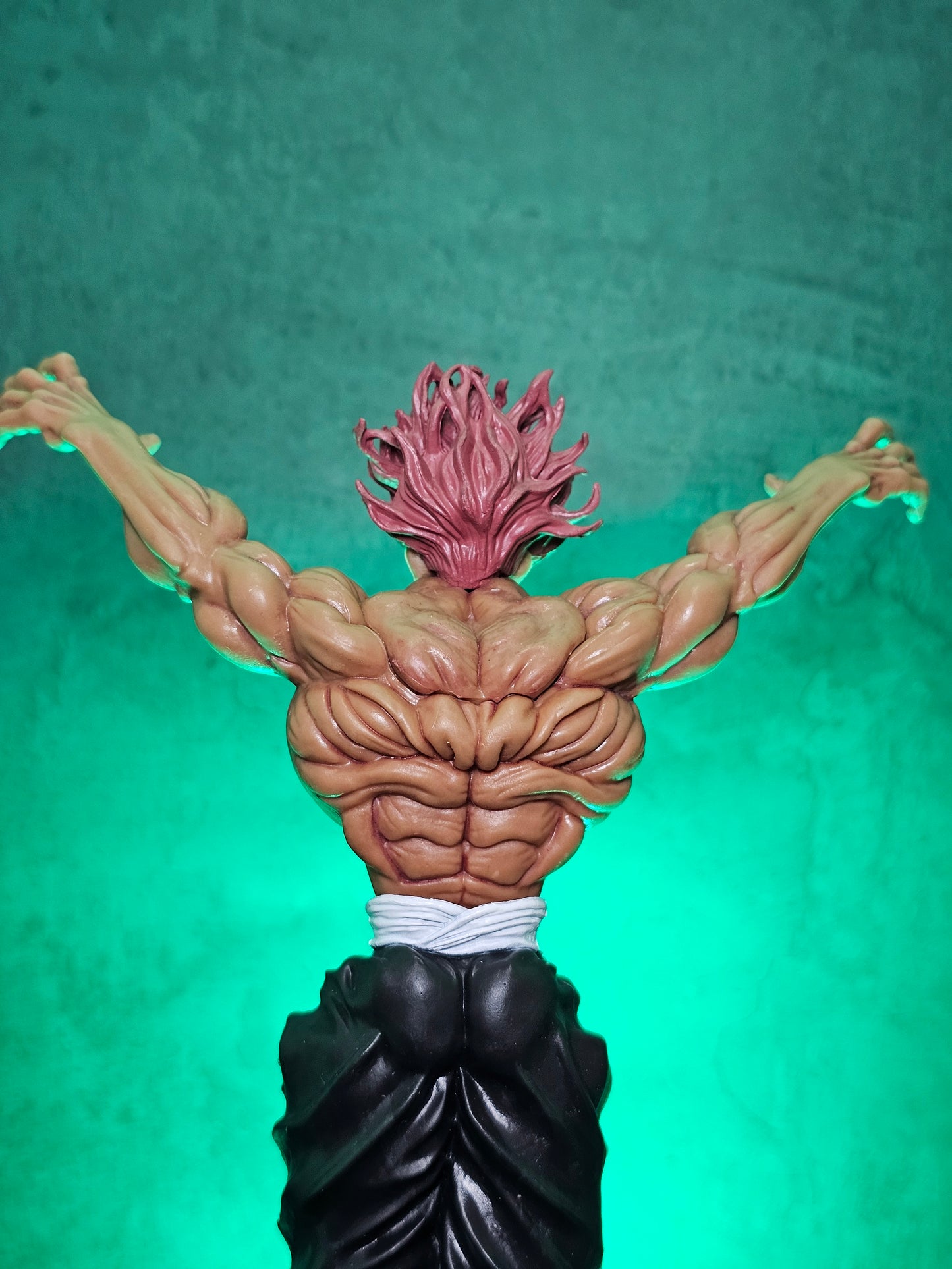 Yujiro Hanma Evil Smile  Anime  Action Figure 18 CM