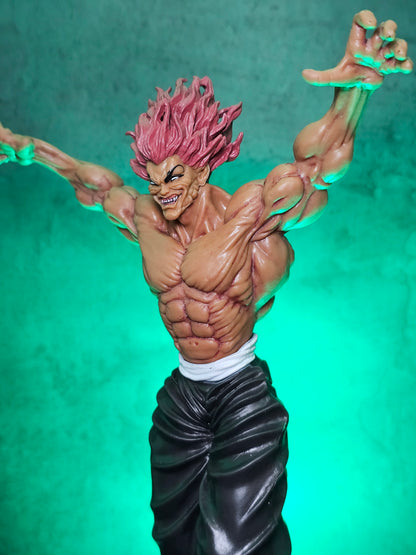 Yujiro Hanma Evil Smile  Anime  Action Figure 18 CM