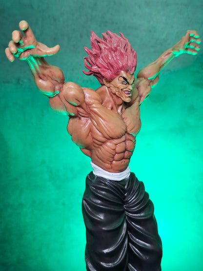 Yujiro Hanma Evil Smile  Anime  Action Figure 18 CM