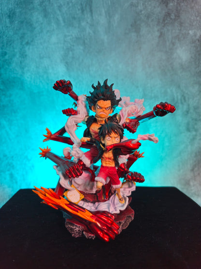 One Piece Monkey D. Luffy Multi Punch Action Figure 16 CM