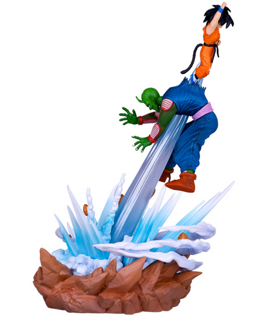 Goku & Piccolo Fight with LED Famous Fight Scene