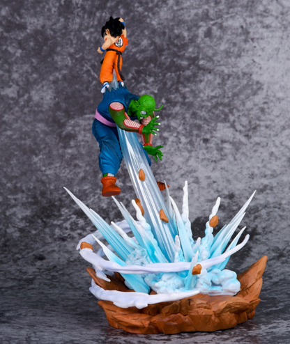 Goku & Piccolo Fight with LED Famous Fight Scene