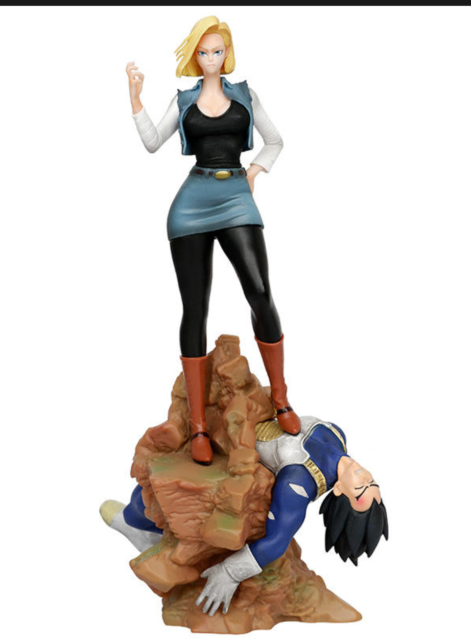 Android 18 Beat Vegeta Famous Action battle Action Figure 21 CM