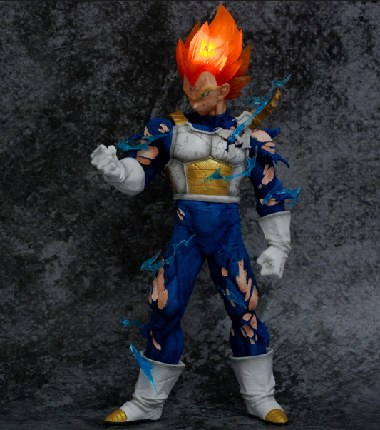 Vegeta with 3 face Variant Big Action Figure 45CM.