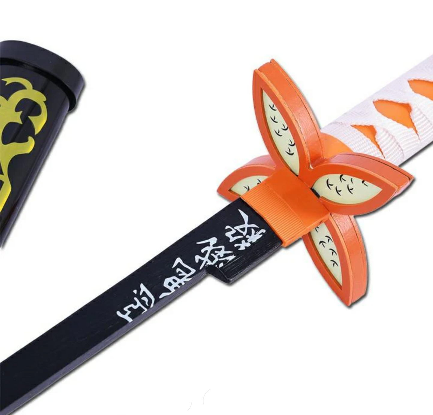 Demon Slayer Shinobu Kocho Nichirin Wooden Blade Katana for Cosplay Wooden Sword (104 Cm)