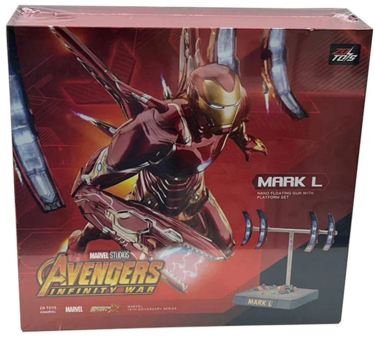 Iron Man Mark Mark L (50) | Nano-Weapon Display Base Edition | Avengers