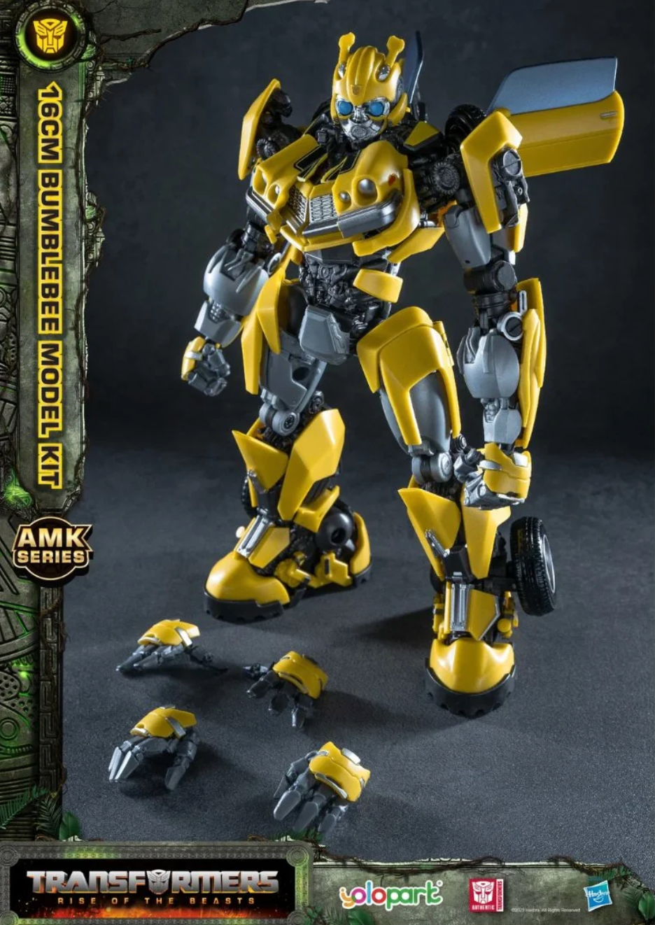 Transformers Rise of the Beasts Bumblebee AMK Series Model Kit – 16 cm by Yolopark