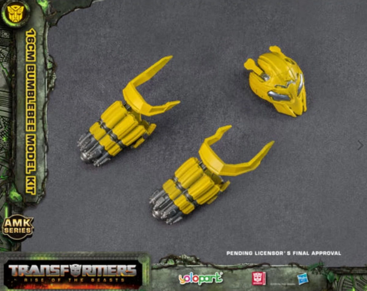 Transformers Rise of the Beasts Bumblebee AMK Series Model Kit – 16 cm by Yolopark