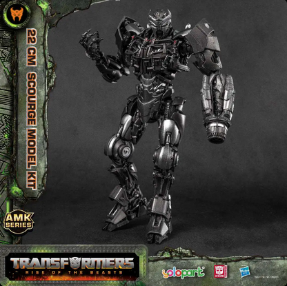 Transformers Rise of the Beasts SCOURGE AMK Series Model Kit – 22 cm by Yolopark