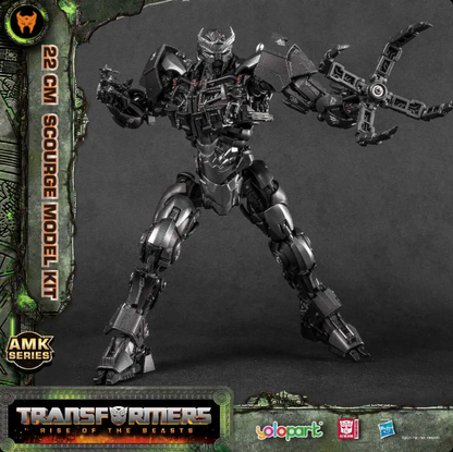 Transformers Rise of the Beasts SCOURGE AMK Series Model Kit – 22 cm by Yolopark