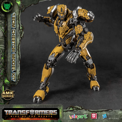 Transformers Rise of the Beasts CHEETOR AMK Series Model Kit – 18 cm by Yolopark