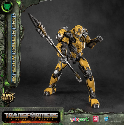 Transformers Rise of the Beasts CHEETOR AMK Series Model Kit – 18 cm by Yolopark