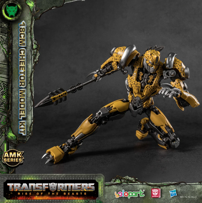 Transformers Rise of the Beasts CHEETOR AMK Series Model Kit – 18 cm by Yolopark