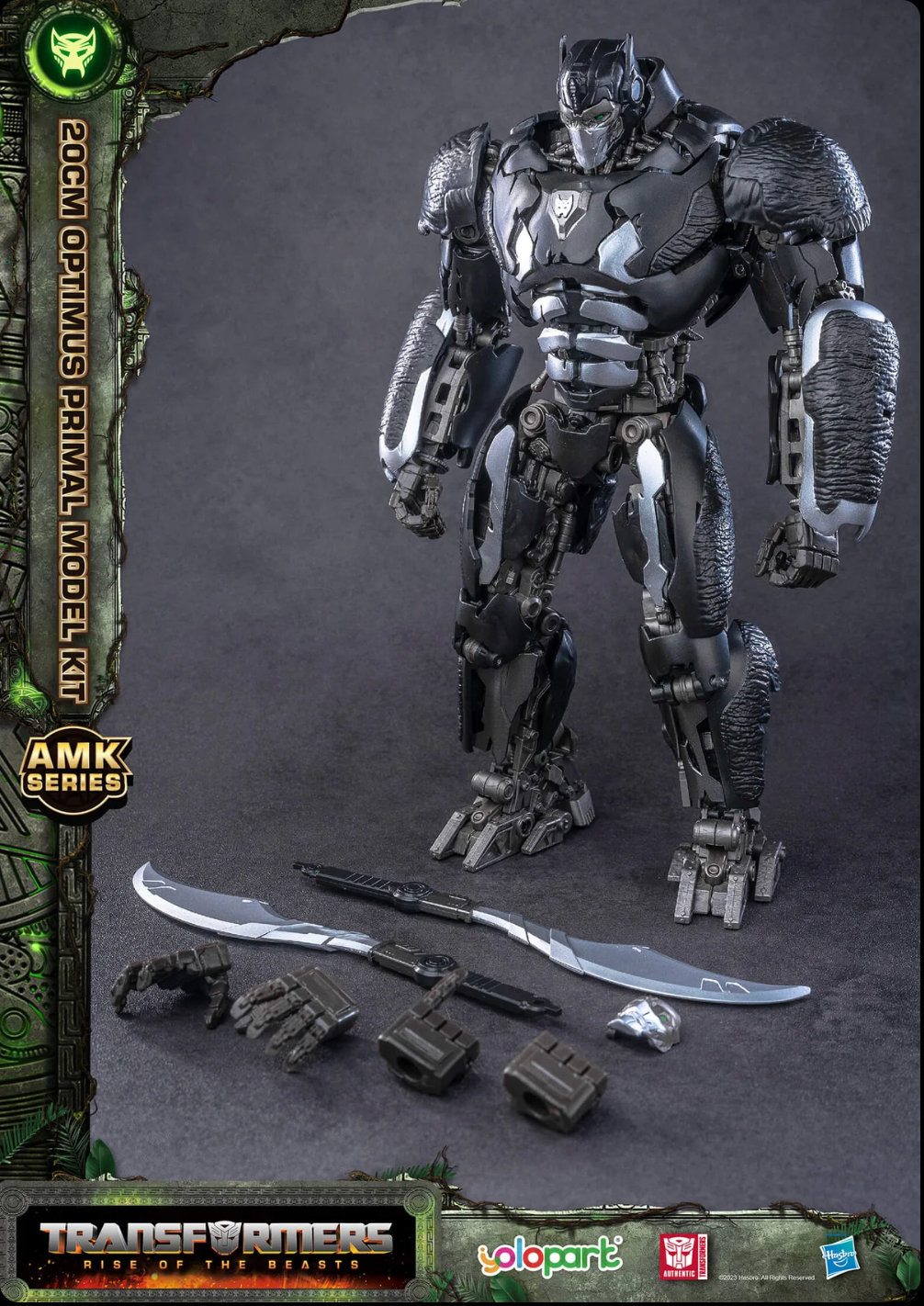 Transformers Rise of the Beasts Optimus Primal Yolopark AMK Series Model Kit – 20cm