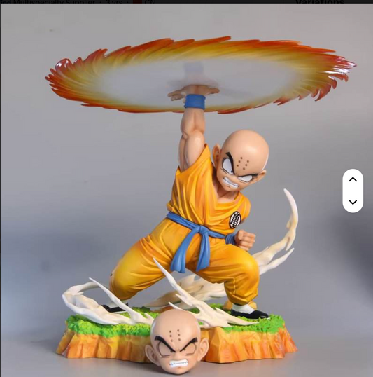 Dragon ball Z Krillin Special Attack Action Figure 28 CM