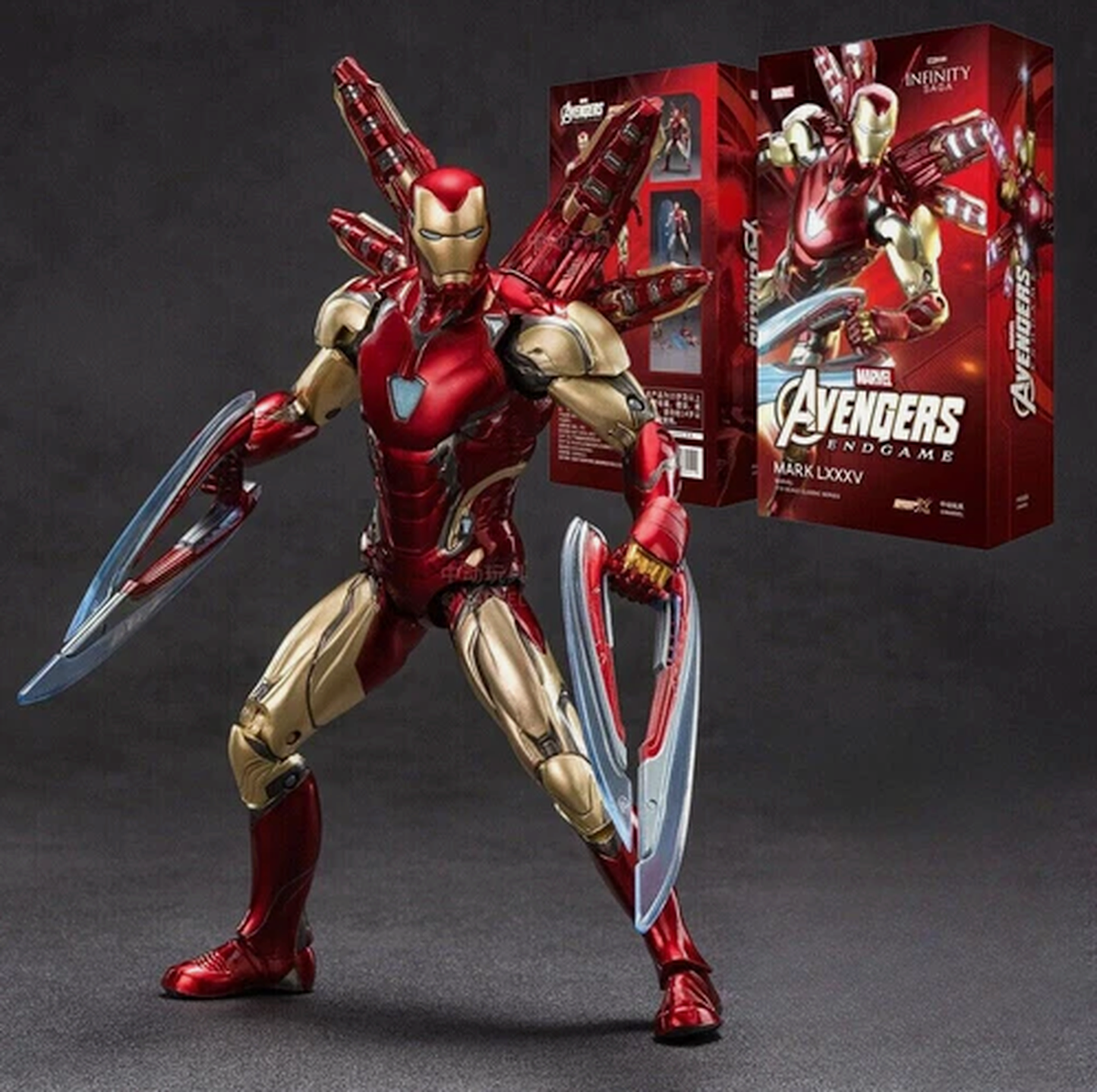Marvel Avengers Endgame: Iron Man Mark LXXXV (85) Action Figure | ZD Toys