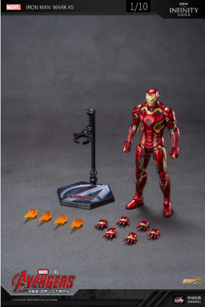 Iron Man Mark 45 Avengers Age of Ultron (Non LED) (Mark XLV ) | ZD Toys