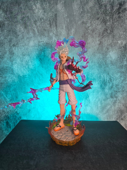 Monkey D. Luffy Gear 5 Standing Action Figure  21 Cm.