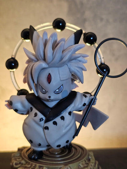 5 Unique Pokemon Pikachu Naruto Cosplay Figures 13 CM