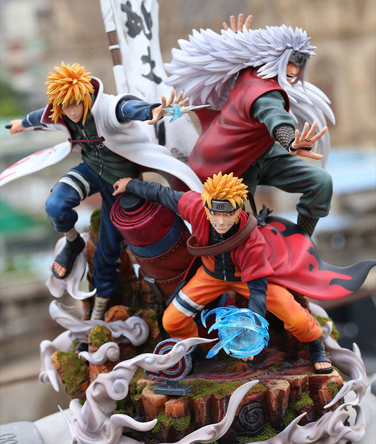 Naruto Minato Jiraiya Big Action Figure 41 CM