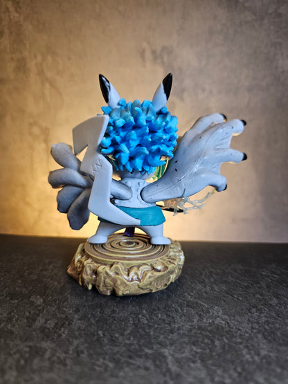 5 Unique Pokemon Pikachu Naruto Cosplay Figures 13 CM