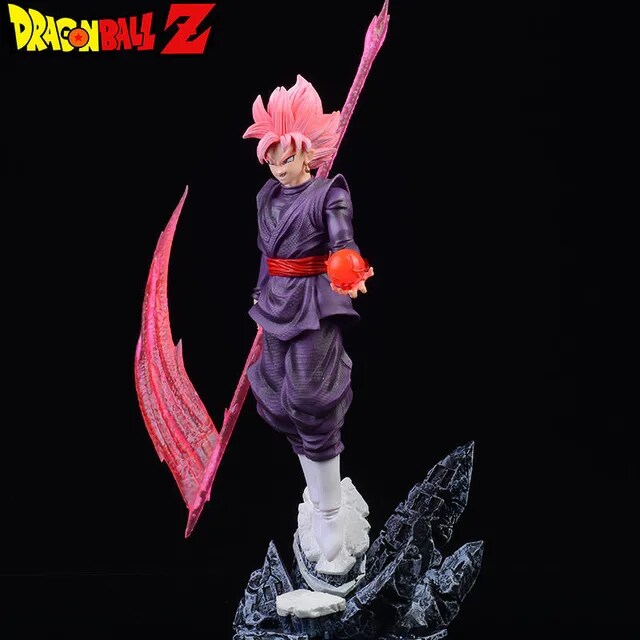 Black Goku Rose Evil  with Power Sword  32CM