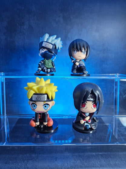 Naruto Mini 4 Pcs Set 7-8Cm.