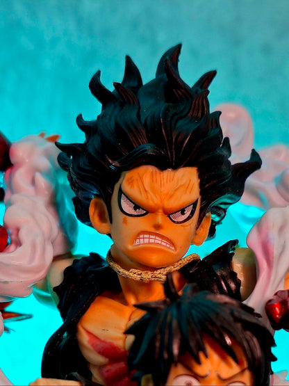 One Piece Monkey D. Luffy Multi Punch Action Figure 16 CM