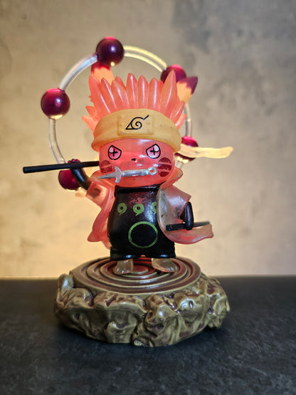 5 Unique Pokemon Pikachu Naruto Cosplay Figures 13 CM