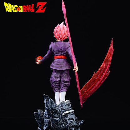 Black Goku Rose Evil  with Power Sword  32CM