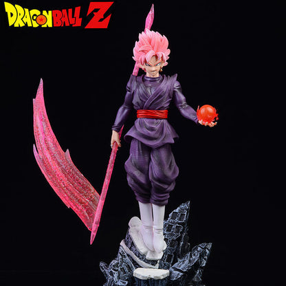 Black Goku Rose Evil  with Power Sword  32CM