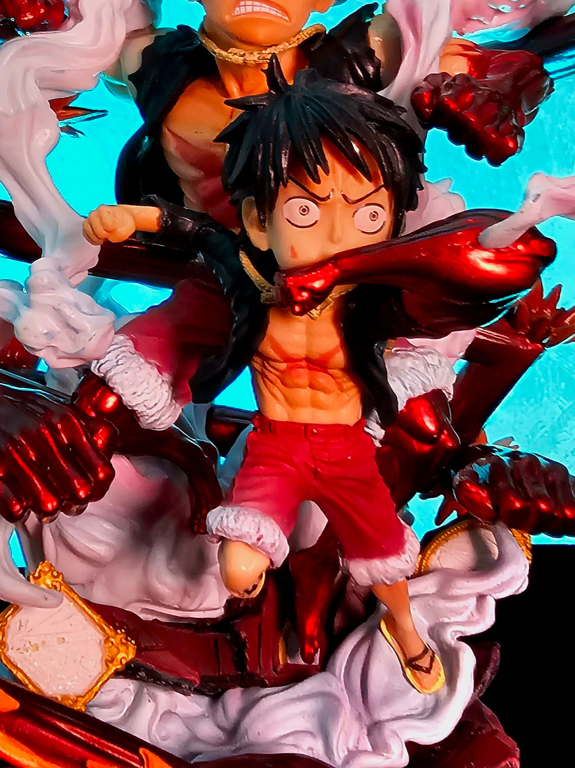 One Piece Monkey D. Luffy Multi Punch Action Figure 16 CM