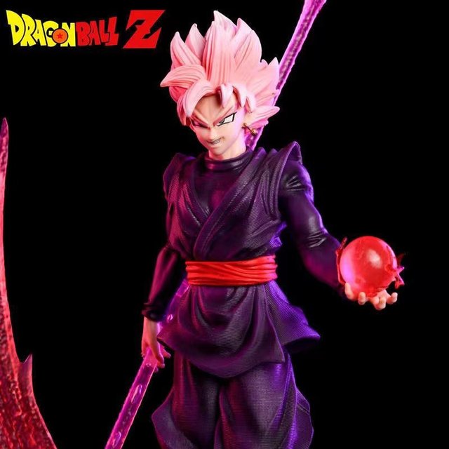 Black Goku Rose Evil  with Power Sword  32CM